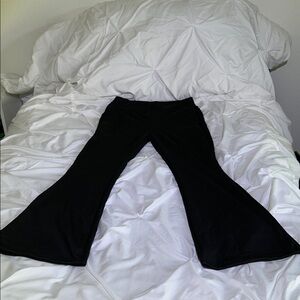 Black Flared Pants